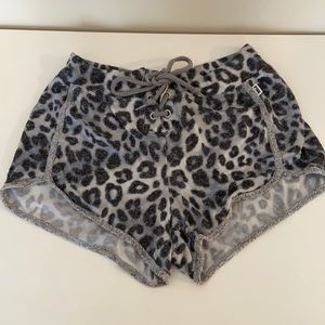 PINK Sleep shorts leopard